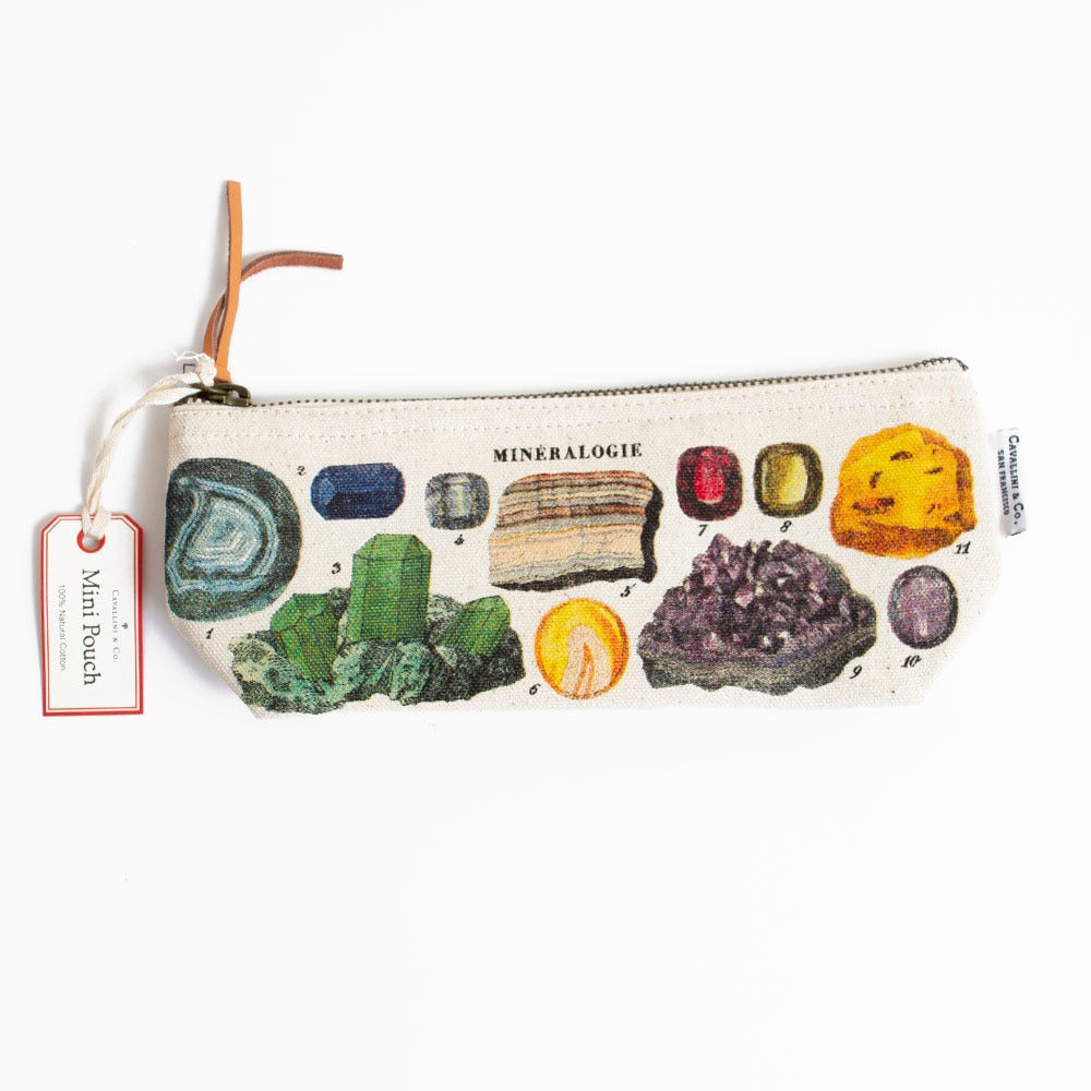 Cavallini, Pencil Pouch, Art & School, Minerology, 416532